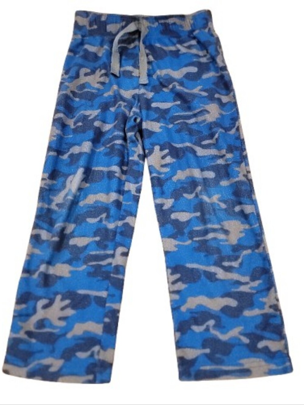 Arizona Pull On Fleece Sweatpants Toddler Boys XXS 4/5 Blue Gray Elastic Pajamas